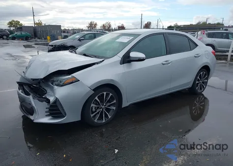 2019 Toyota Corolla Se from USA, damaged, VIN 2T1BURHE5KC209244